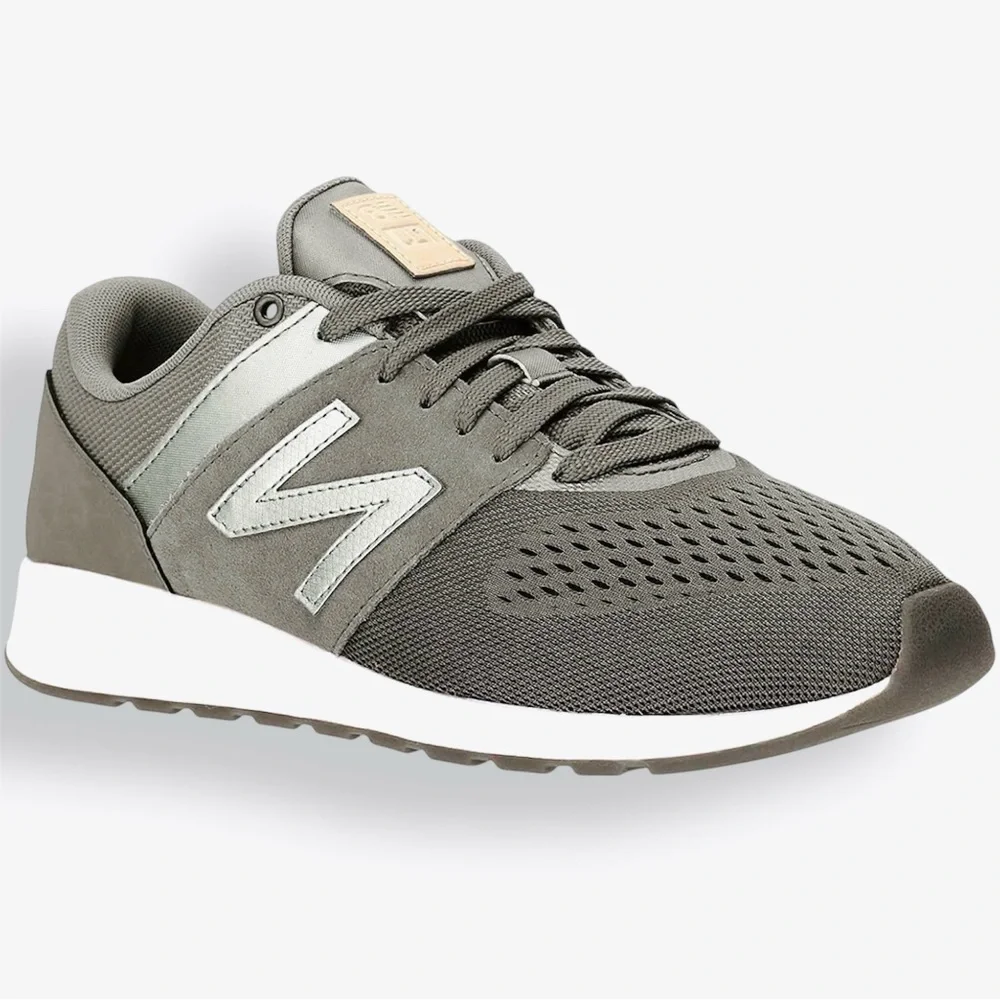 NEW BALANCE 24 Dark Grey & Silver Athletic Running Tennis Shoes Women’s Sneakers - Picture 10 of 10